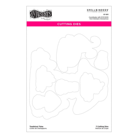 Dylusions by Dyan Reaveley - Spellbinders Etched Dies - Toadstool Tales