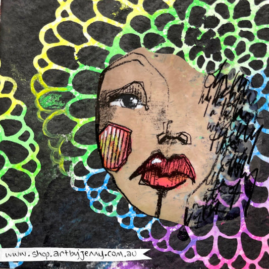 Dina Wakley's Scribble Sticks are versatile, high quality pigments in the shape of a crayon, which sketch like hard pastels and are water-soluble like watercolour pencils. Use these gorgeous colours of scribble sticks to create watercolour backgrounds,  create bold, layered designs, doodles, making paint with water pages, colouring in, and making painterly marks everywhere.