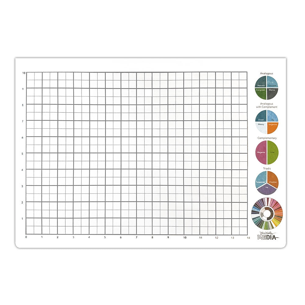 Dina Wakley Media - Workplace Pad 11x16 - 40 Sheets - NEW!
