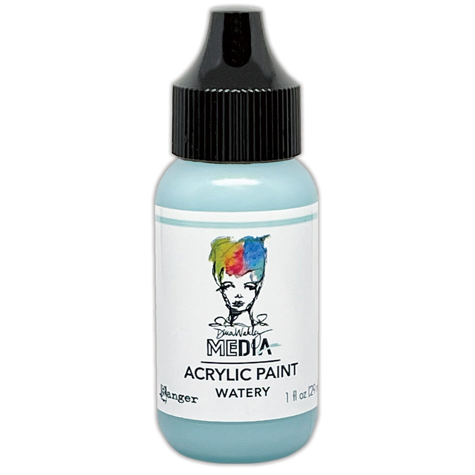 Dina Wakley MEdia - Acrylic Paint - 1oz Bottle - Any 1 Colour - NEW! Pretty Pastels inStore!