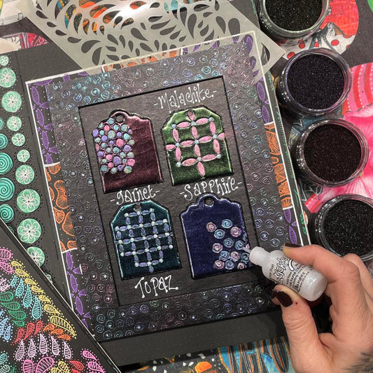 Dylusions by Dyan Reaveley - Dyamond Rocks - Ultra Thick Embossing Powder - NEW!