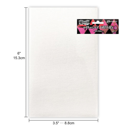 Dylusions by Dyan Reaveley - Adhesive Canvas - 3.5x6in - 8 Sheets - NEW!