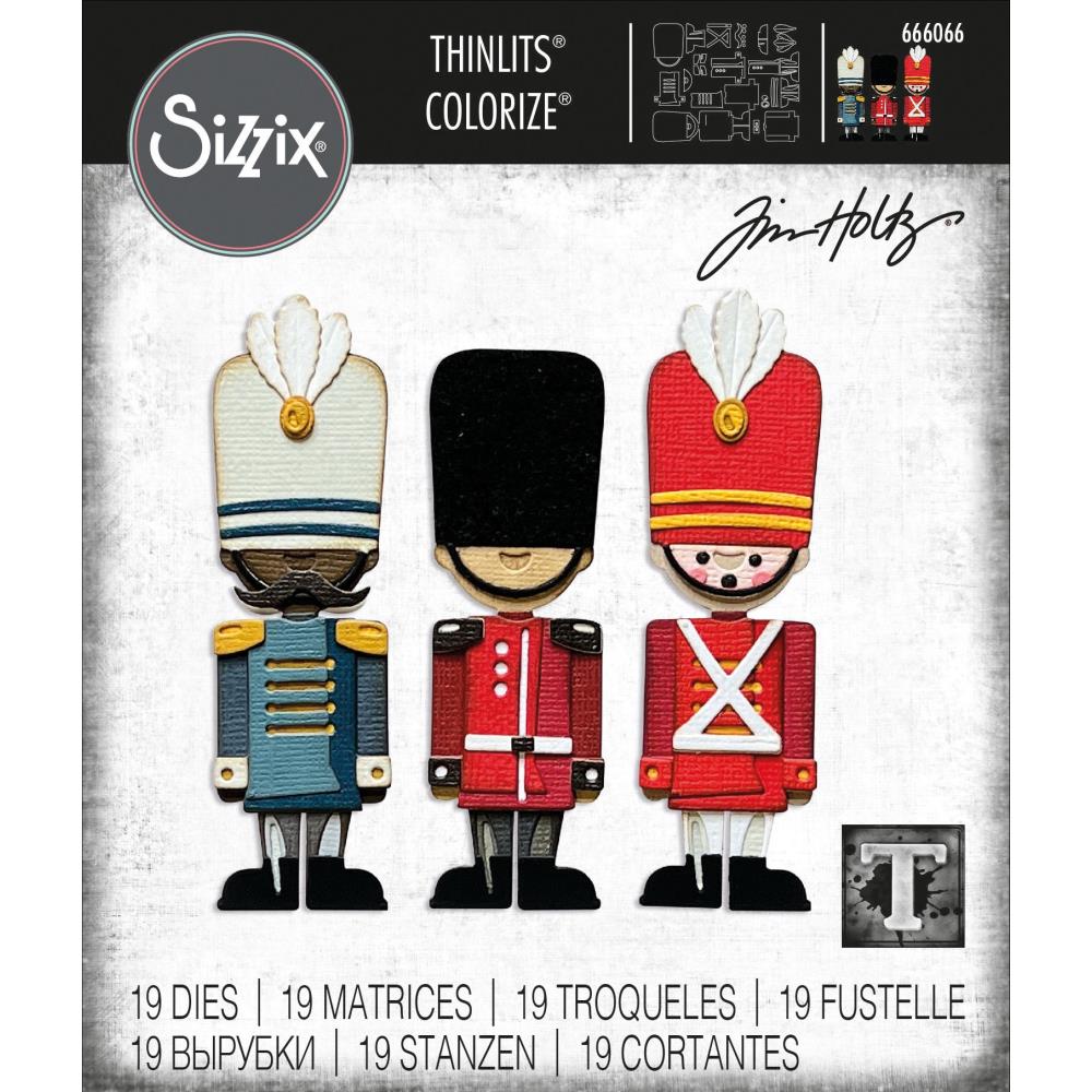 Tim Holtz Thinlits Die Cutting Set by Sizzix - Harvey - PreOrder Soon