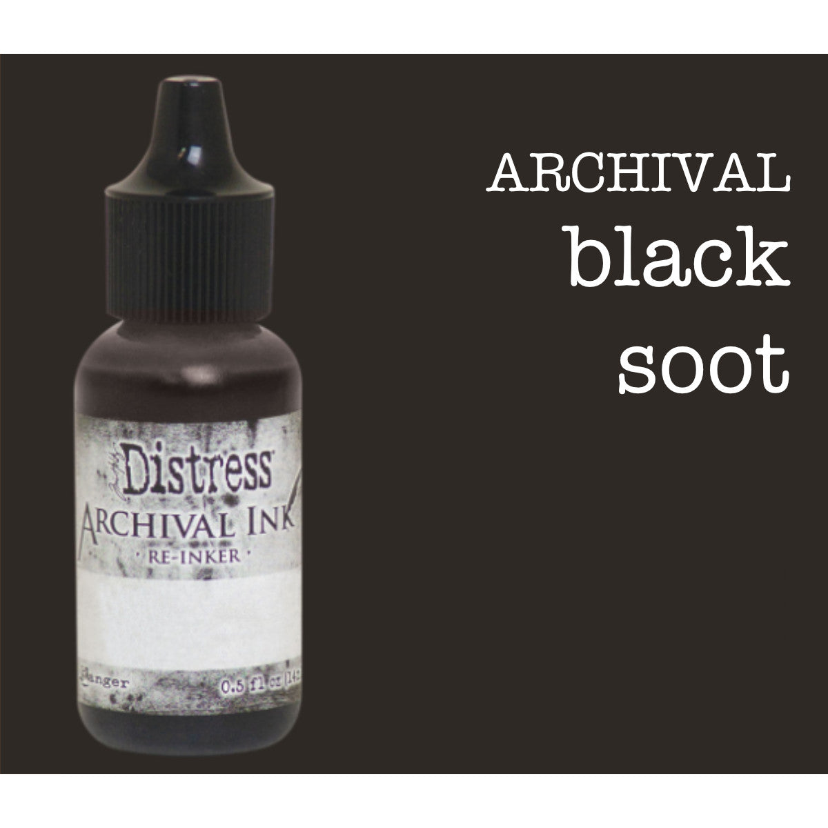 Ranger Archival Ink Pad/reinker In Jet Black Or Shadow Grey, Acid - Foto 2