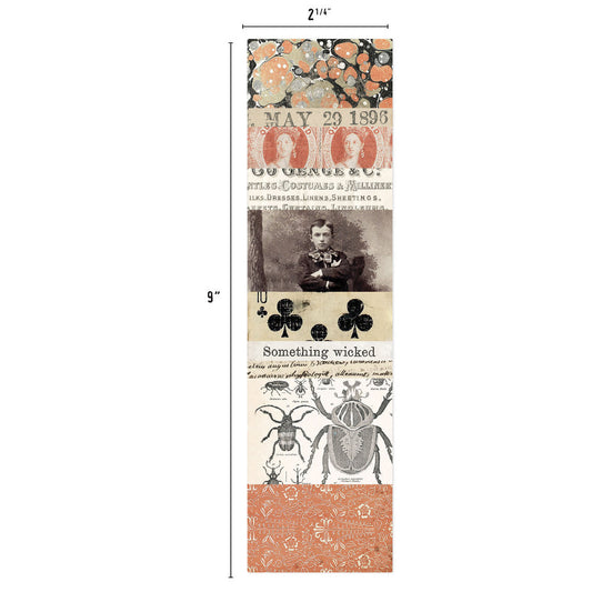 Tim Holtz Idea-Ology - Ephemera - Collage Strips Large - Halloween - NEW!