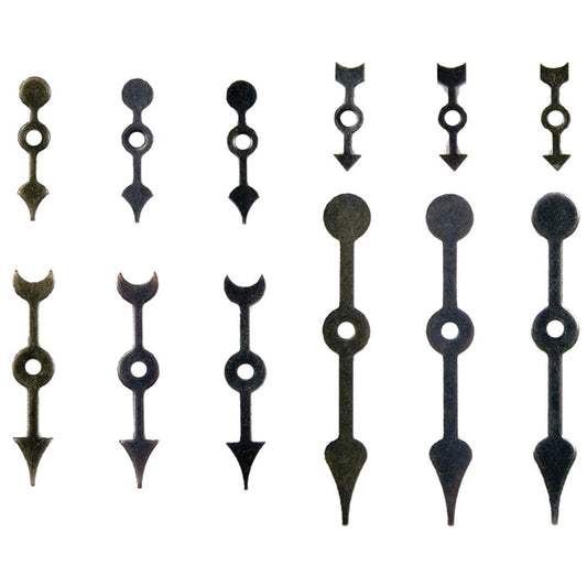 Gamer Spinners - Idea-Ology by Tim Holtz ... Metal arrows used as decorative ornaments. 24 (twenty four) arrows or pointers with a centre fastening.  This pack of 24 spinners (arrows with a centre hole for attaching and spinning) and 24 fasteners (brads) are embellishments that can be used in arts and crafts to spin for amusement or to denote a certain direction or time.