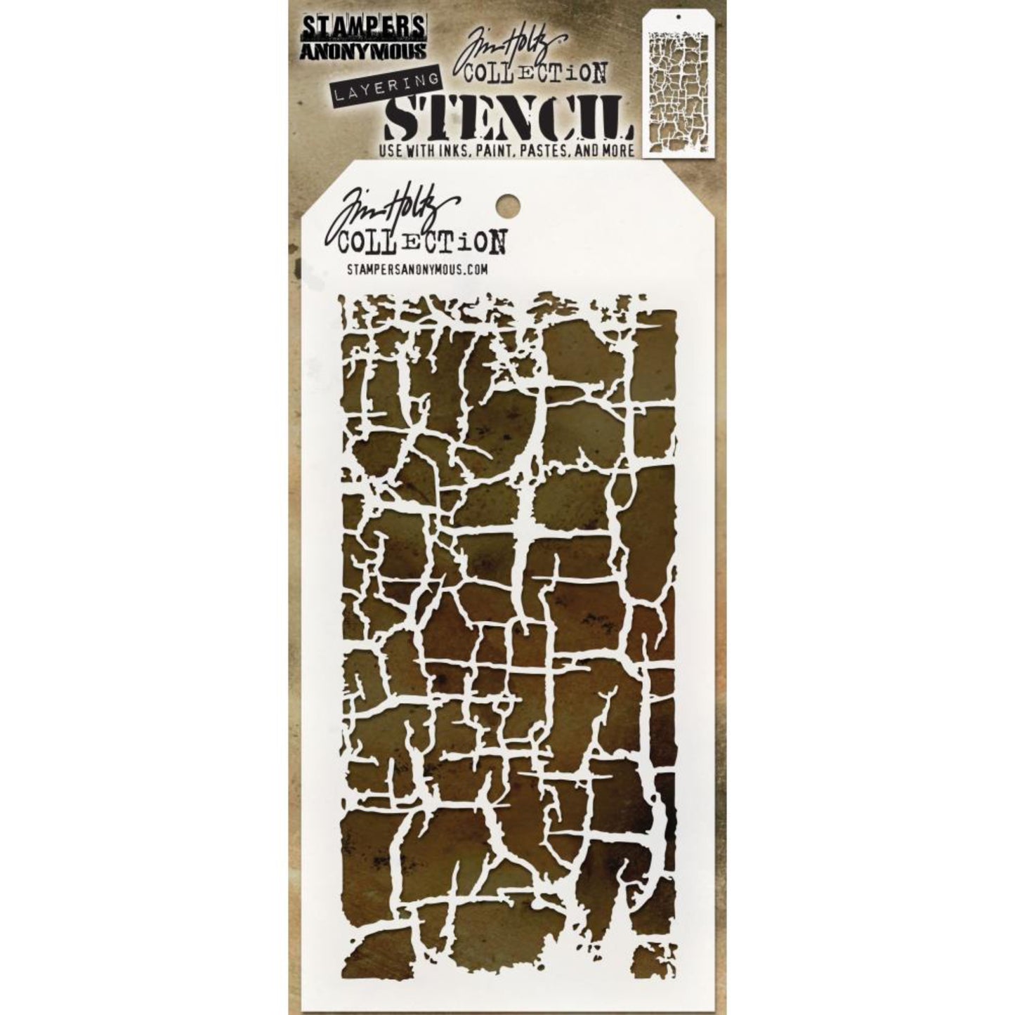 Tim Holtz Layering Stencil - Decayed