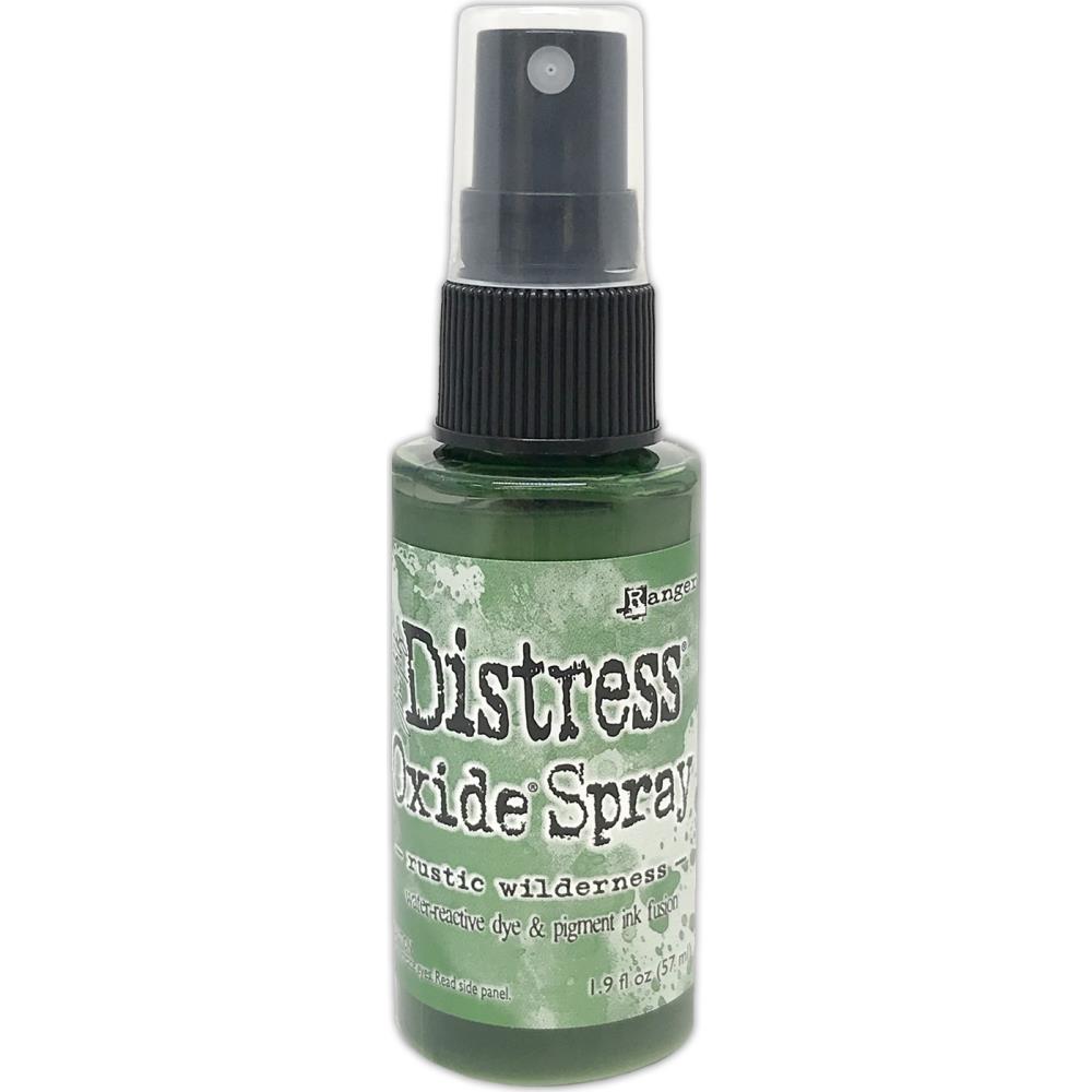 Rustic Wilderness Green Distress Oxide Spray from Tim Holtz and Ranger, for sale at Art by Jenny in Australia