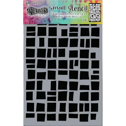 Betsy's Block ... Small 5"x8" Stencil by Dyan Reaveley of Dylusions