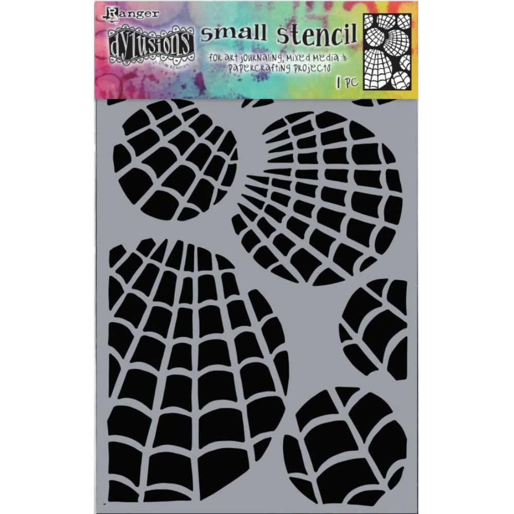 Oti's Orbs ... Small 5"x8" Stencil by Dyan Reaveley of Dylusions