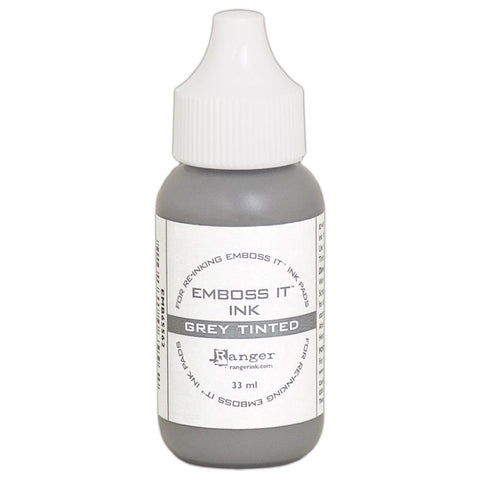 Ranger Emboss-It Embossing Ink Reinker Refill Bottle Grey Tinted