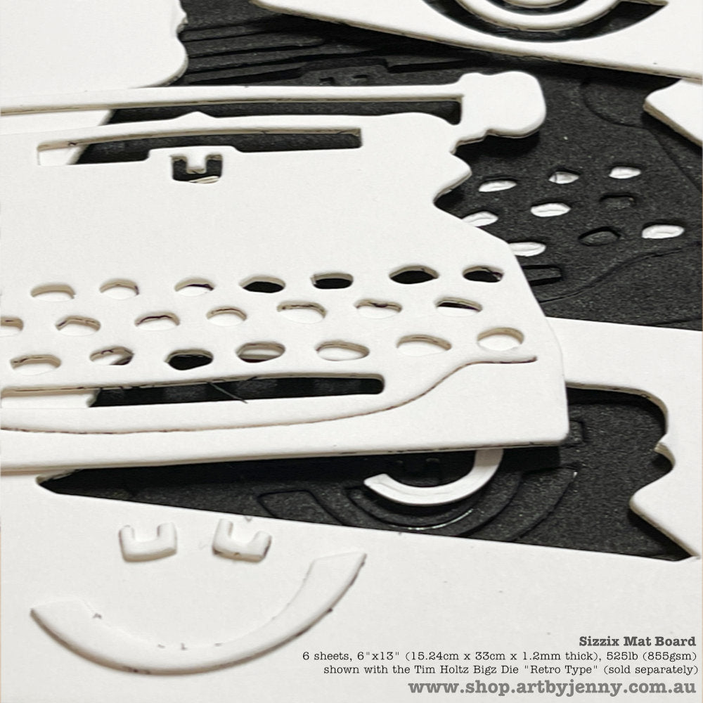 example of Sizzix Mat Board in use at Art by Jenny in Australia