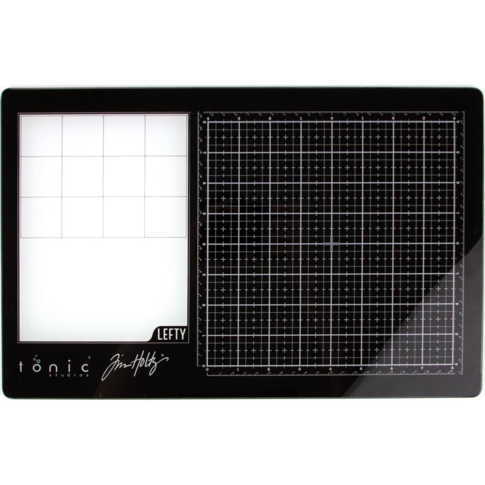 Tim Holtz Glass Media Mat Travel Size for Left Handed People