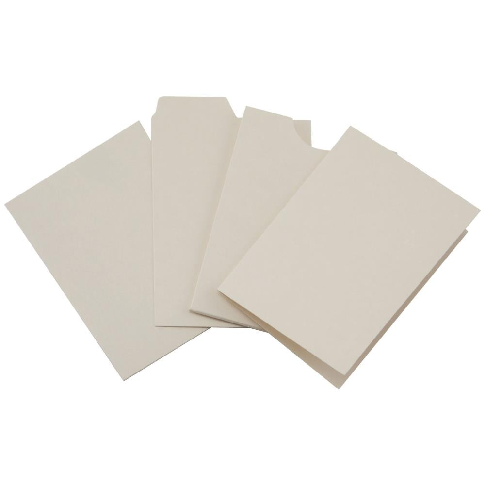 Tim Holtz Idea-Ology - Foundations - Folio File Cards set 1 - 4 Styles - 16 Pieces