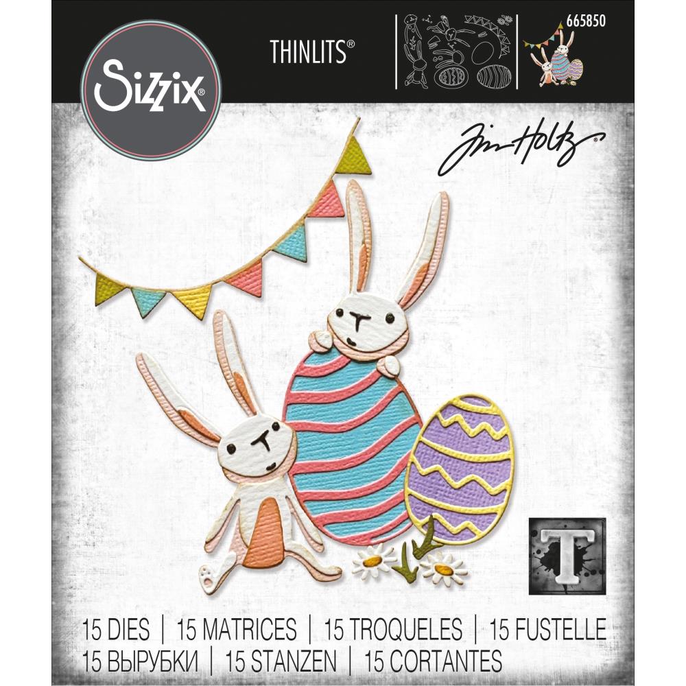 Bunny Games ... Thinlits - Die Cutting Templates by Tim Holtz and Sizzix (no. 665850).