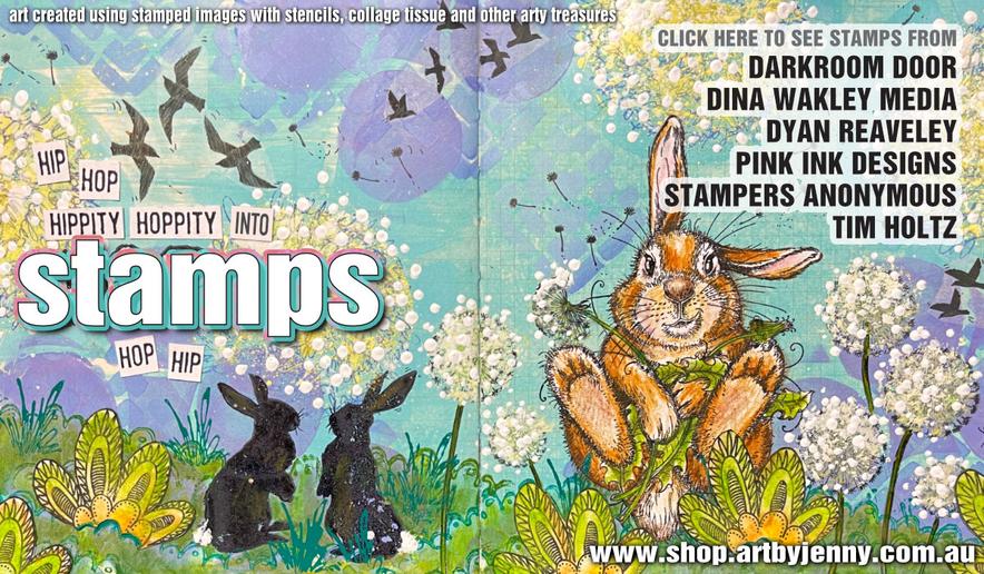 Have fun stamping and making creations for Easter, birthdays, St Patrick's day and more using all our favourite stamps.