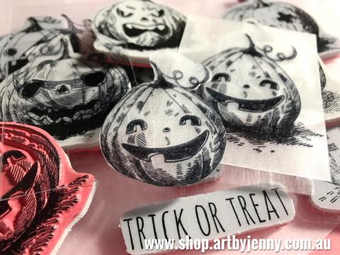 How to Make Pumpkinhead Shrinkies