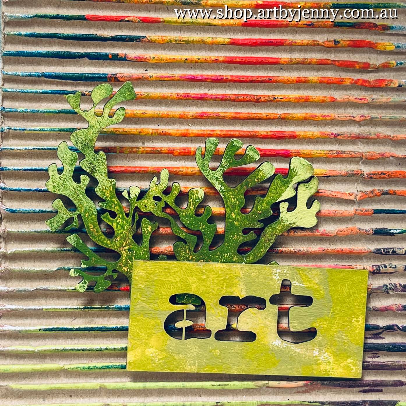 Reuse and Recycle - Creating Art with Packaging – Art by Jenny Online Shop