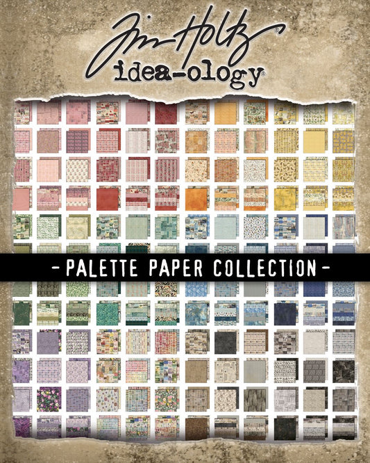 Tim Holtz Palette Paper Collection is Here!