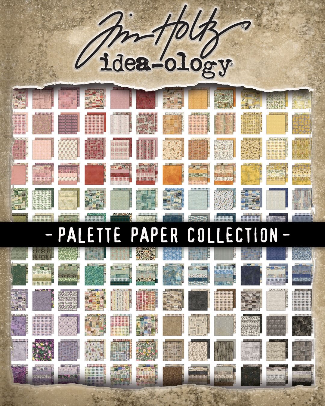 Tim Holtz Palette Paper Collection News!