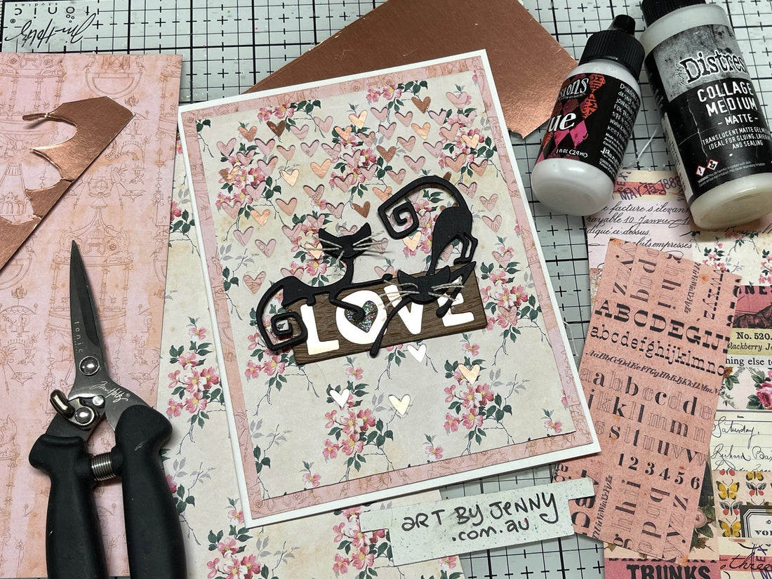 Palette Paper Makes by Jenny - Pink