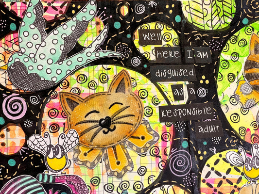 Spirals of Colour with Cool Cats