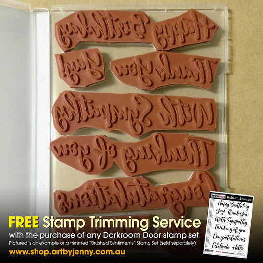 How to Trim Darkroom Door Stamp Sets