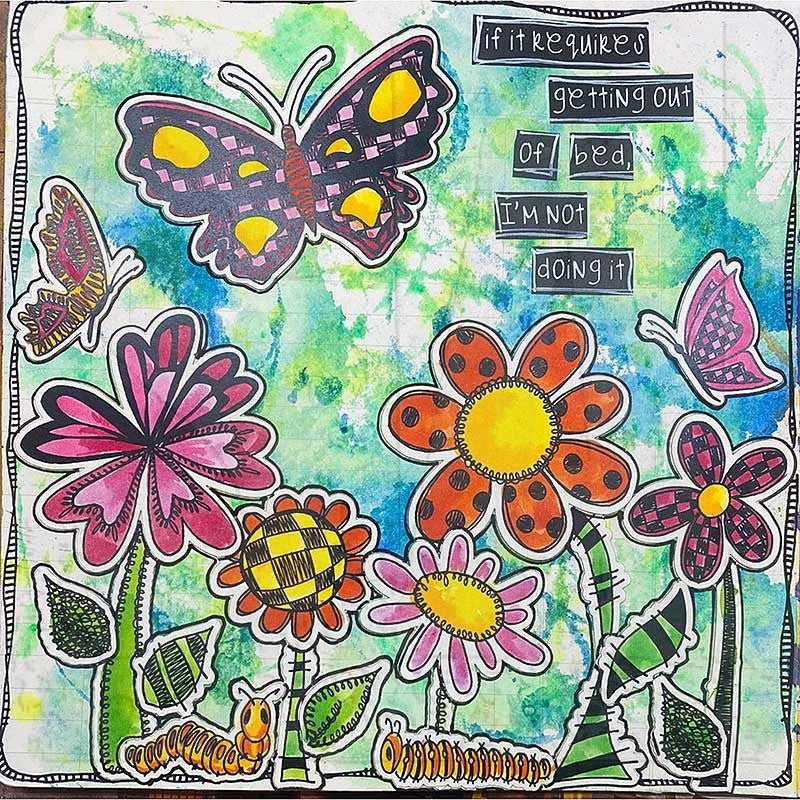 Arty News - Dyan's Flutters and Blonde Moments