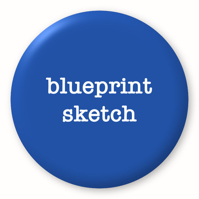 Blueprint Sketch - Tim Holtz Distress by Ranger - Image of a round spot with the colour name in the centre. To coincide with your choice of colour when purchasing Distress Paint, Spray Stain, Oxide Spray, Ink Pad, Oxide Ink Pad, Reinker, Oxide Reinker, Embossing Glaze, or Archival Reinker from Art by Jenny Online Shop in Australia. Please note, while we have taken care to show a close representation, the colour may vary between screens or different mediums (inks, oxides, etc).