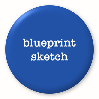 Blueprint Sketch - Tim Holtz Distress by Ranger - Image of a round spot with the colour name in the centre. To coincide with your choice of colour when purchasing Distress Paint, Spray Stain, Oxide Spray, Ink Pad, Oxide Ink Pad, Reinker, Oxide Reinker, Embossing Glaze, or Archival Reinker from Art by Jenny Online Shop in Australia. Please note, while we have taken care to show a close representation, the colour may vary between screens or different mediums (inks, oxides, etc).