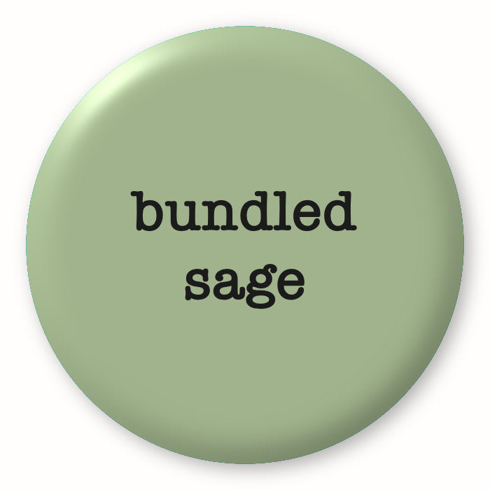 Bundled Sage - Tim Holtz Distress by Ranger - Image of a round spot with the colour name in the centre. To coincide with your choice of colour when purchasing Distress Paint, Spray Stain, Oxide Spray, Ink Pad, Oxide Ink Pad, Reinker, Oxide Reinker, Embossing Glaze, or Archival Reinker from Art by Jenny Online Shop in Australia. Please note, while we have taken care to show a close representation, the colour may vary between screens or different mediums (inks, oxides, etc).