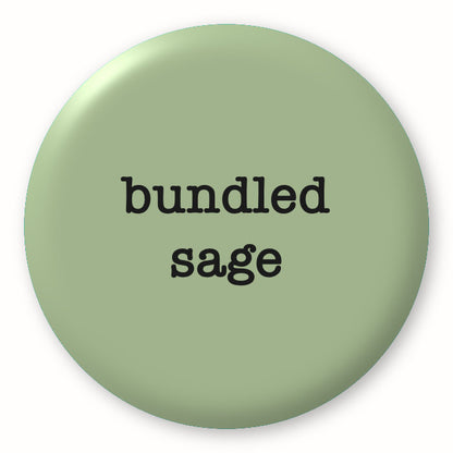 Bundled Sage - Tim Holtz Distress by Ranger - Image of a round spot with the colour name in the centre. To coincide with your choice of colour when purchasing Distress Paint, Spray Stain, Oxide Spray, Ink Pad, Oxide Ink Pad, Reinker, Oxide Reinker, Embossing Glaze, or Archival Reinker from Art by Jenny Online Shop in Australia. Please note, while we have taken care to show a close representation, the colour may vary between screens or different mediums (inks, oxides, etc).