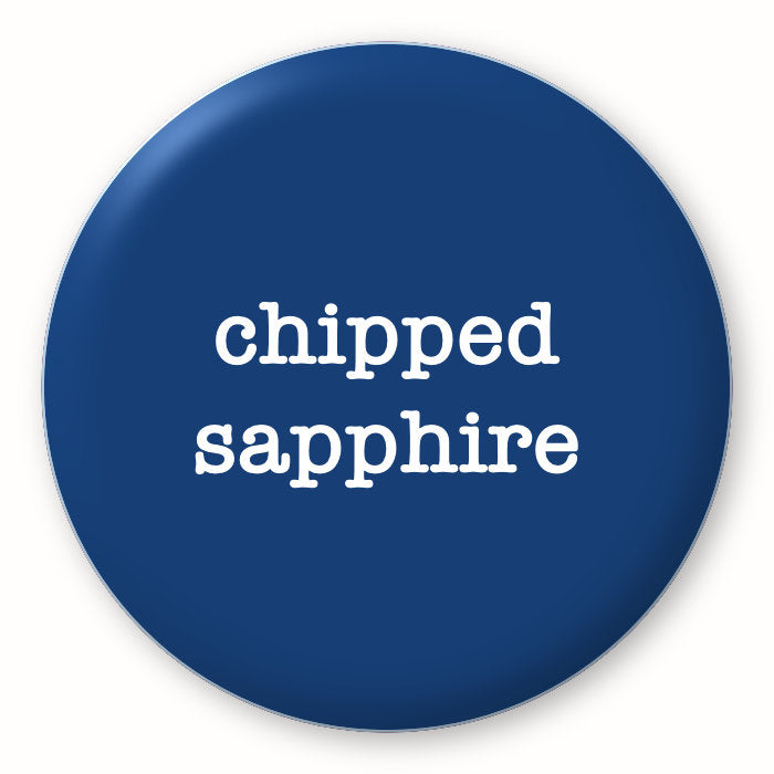 Chipped Sapphire - Tim Holtz Distress by Ranger - Image of a round spot with the colour name in the centre. To coincide with your choice of colour when purchasing Distress Paint, Spray Stain, Oxide Spray, Ink Pad, Oxide Ink Pad, Reinker, Oxide Reinker, Embossing Glaze, or Archival Reinker from Art by Jenny Online Shop in Australia. Please note, while we have taken care to show a close representation, the colour may vary between screens or different mediums (inks, oxides, etc).