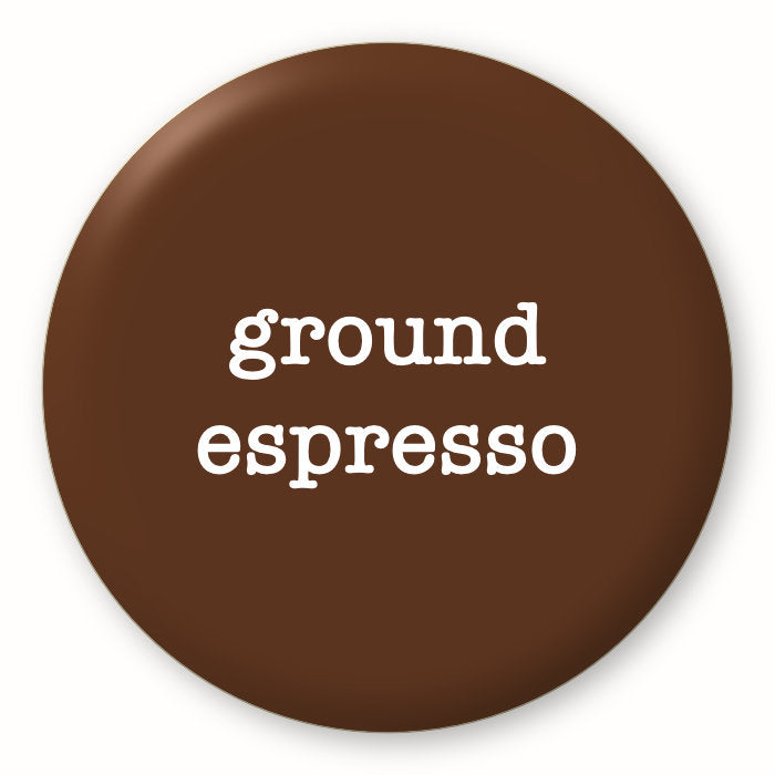 Ground Espresso - Tim Holtz Distress by Ranger - Image of a round spot with the colour name in the centre. To coincide with your choice of colour when purchasing Distress Paint, Spray Stain, Oxide Spray, Ink Pad, Oxide Ink Pad, Reinker, Oxide Reinker, Embossing Glaze, or Archival Reinker from Art by Jenny Online Shop in Australia. Please note, while we have taken care to show a close representation, the colour may vary between screens or different mediums (inks, oxides, etc).