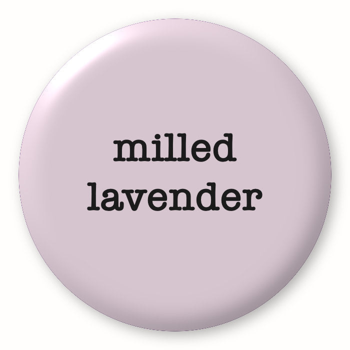 Milled Lavender - Tim Holtz Distress by Ranger - Image of a round spot with the colour name in the centre. To coincide with your choice of colour when purchasing Distress Paint, Spray Stain, Oxide Spray, Ink Pad, Oxide Ink Pad, Reinker, Oxide Reinker, Embossing Glaze, or Archival Reinker from Art by Jenny Online Shop in Australia. Please note, while we have taken care to show a close representation, the colour may vary between screens or different mediums (inks, oxides, etc).