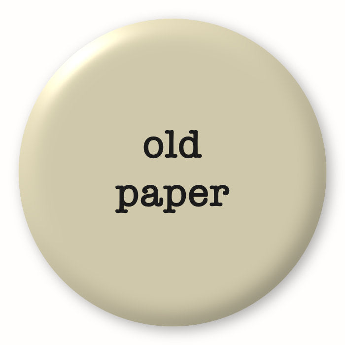 Old Paper - Tim Holtz Distress by Ranger - Image of a round spot with the colour name in the centre. To coincide with your choice of colour when purchasing Distress Paint, Spray Stain, Oxide Spray, Ink Pad, Oxide Ink Pad, Reinker, Oxide Reinker, Embossing Glaze, or Archival Reinker from Art by Jenny Online Shop in Australia. Please note, while we have taken care to show a close representation, the colour may vary between screens or different mediums (inks, oxides, etc).