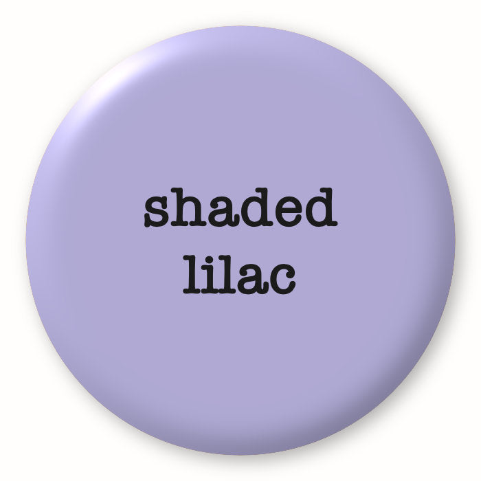Shaded Lilac - Tim Holtz Distress by Ranger - Image of a round spot with the colour name in the centre. To coincide with your choice of colour when purchasing Distress Paint, Spray Stain, Oxide Spray, Ink Pad, Oxide Ink Pad, Reinker, Oxide Reinker, Embossing Glaze, or Archival Reinker from Art by Jenny Online Shop in Australia. Please note, while we have taken care to show a close representation, the colour may vary between screens or different mediums (inks, oxides, etc).