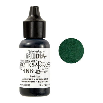 Dina Wakley MEdia - BetterPress Ink Reinker - 18ml Bottle - Any 1 Colour - NEW!