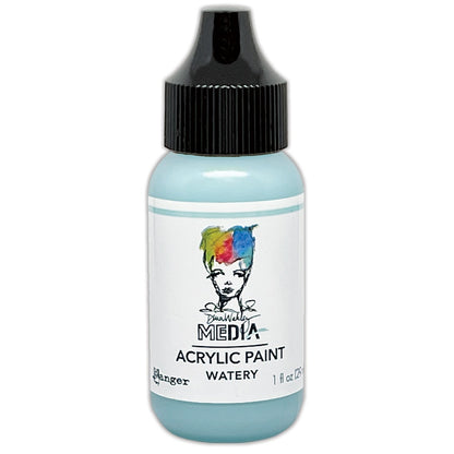 Dina Wakley MEdia - Acrylic Paint - 1oz Bottle - Any 1 Colour - NEW! Pretty Pastels inStore!