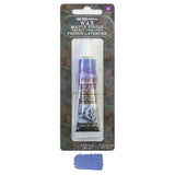 Wax ... Finnabair Art Alchemy by Prima Marketing - Creamy bees wax based mixed media medium for adding metallic and opalescent finishes to off-the-page models, home decor, sculpture, papercrafts, mixed media and visual arts. Image showing the tube of Matte French Lavender, blue purple.