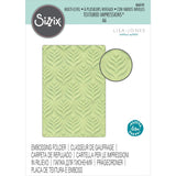 Palm Repeat - Multi-Level Textured Impressions Embossing Folder ... by Lisa Jones and Sizzix (no.666141).   Add this beautiful and detailed pattern of intricate spirals and scrolls to your next project. Perfect for greeting cards, journal pockets, layers in journal pages and scrapbooking, lining Vignette trays and boxes, adding textured interest to the front of handmade books, and more.   An Embossing Folder is a tool used in papercraft and mixed media for adding dimension to art.