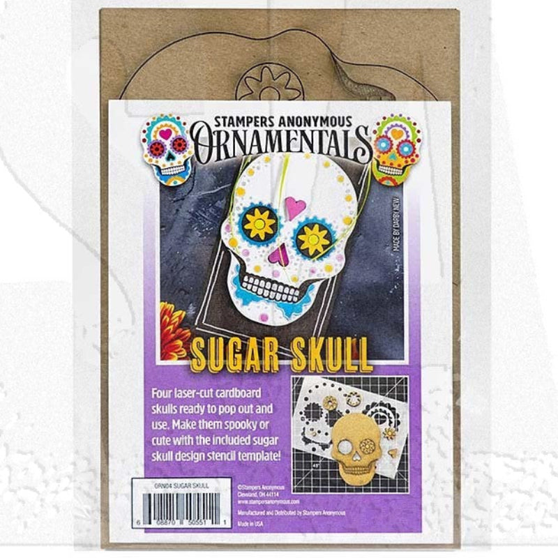 Stampers Anonymous - Ornamental Kit - Sugar Skull - NEW!