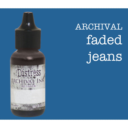 Tim Holtz Distress - Archival Ink Reinker - 18ml Bottle - Any 1 Colour