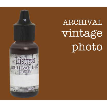 Tim Holtz Distress - Archival Ink Reinker - 18ml Bottle - Any 1 Colour
