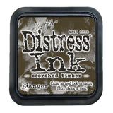 photo of the Distress Ink Pad (stamp pad) - Tim Holtz Distress by Ranger, Scorched Timber, image of the packaging, available at Art by Jenny online in Australia.