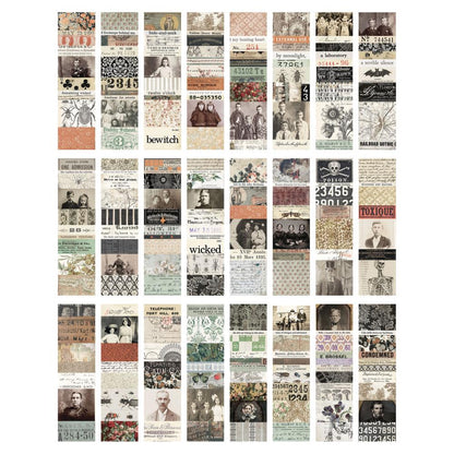 Tim Holtz Idea-Ology - Ephemera - Collage Strips Large - Halloween - NEW!
