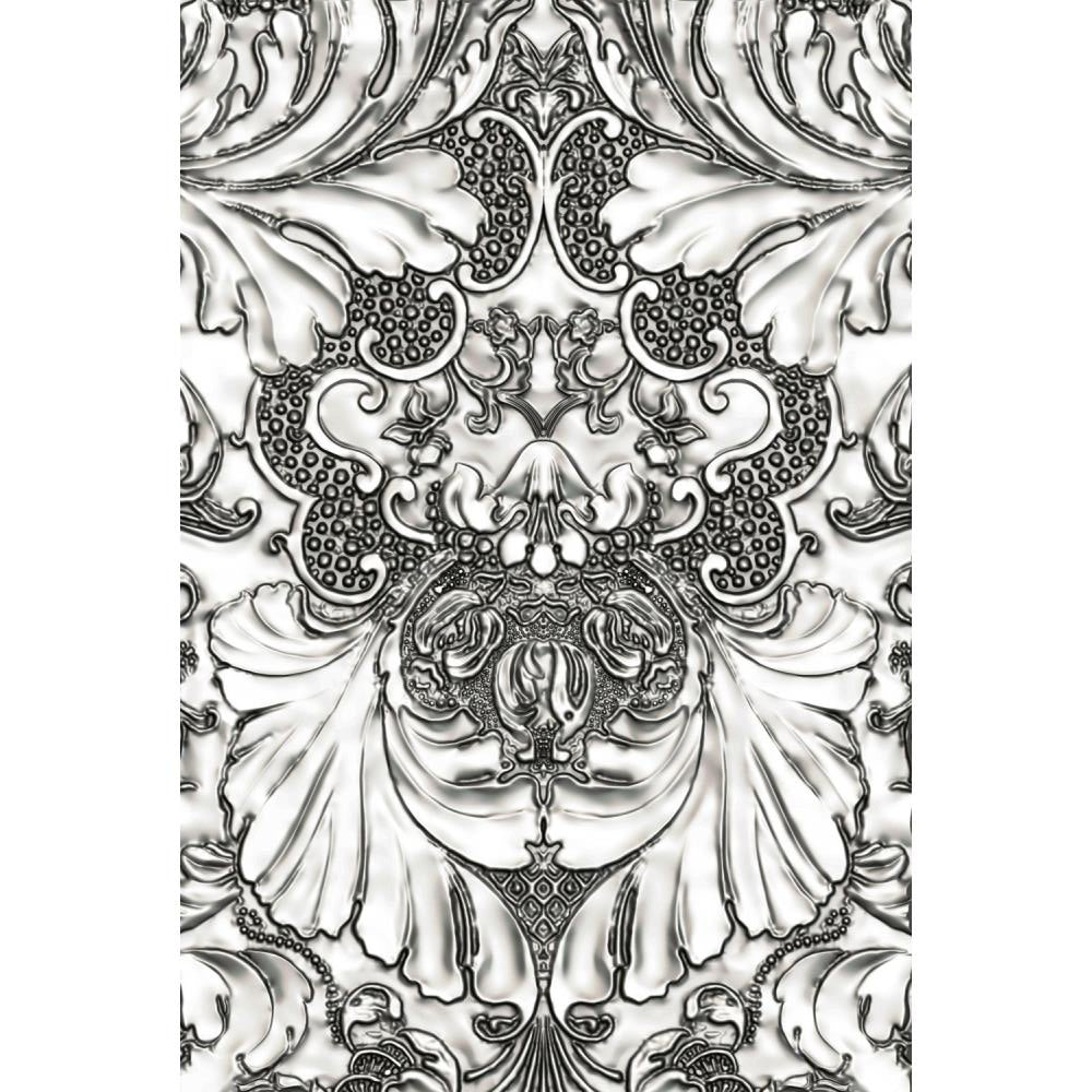 Damask - 3D Texture Fades Embossing Folder ... by Tim Holtz and Sizzix (no.665733). Another amazing design from Tim, perfect for cards, journal pages, bookmaking, book covers, papercrafts and visual arts. This A6 sized embossing folder with a layered, dimensional Damask pattern, is a beautiful intricate design featuring detailed foliage, seeds and scrollwork covering the whole surface of the embossing folder.