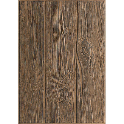 example of Lumber - 3D Texture Fades Embossing Folder ... by Tim Holtz and Sizzix (no.662718). Another amazing design from Tim, perfect for cards, journal pages, bookmaking, book covers, papercrafts and visual arts.

This A6 sized embossing folder with a layered, dimensional realistic timber wood panel design, with beautiful knots, pattern and grain details along the long length of the embossing folder. 