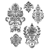 Tim Holtz Distress Damask - Cling Rubber Stamp Set