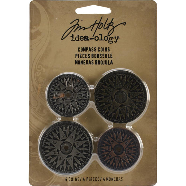 Tim Holtz Idea-Ology - Compass Coins